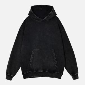 MOQ bajo Hombres al por mayor Sudaderas con capucha de lavado ácido Para la venta Nuevo diseño Más vendidos Hombres Sudaderas con capucha de lavado ácido - Product Image 5