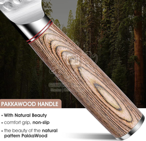 Custom Chef Boning Logo Estilo Japonés Acero Inoxidable Oro Rosa Metal Resina Mango de Madera Ambidiestro Apto para Lavavajillas Satén - Product Image 6