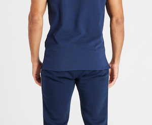 Verano Casual manga corta de punto Piqué Polo uniformes camisas camiseta logotipo personalizado bordado impresión para hombres - Product Image 6