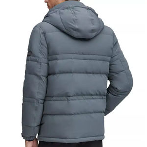 Chaqueta Acolchada Negra de Alta Calidad para Hombre, Chaqueta Acolchada de Invierno para Adultos - Product Image 2