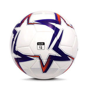 Balón de fútbol de cuero PU con impresión de logotipo personalizado de alta calidad, 5 tamaños, nuevo diseño con diferentes colores, balones de fútbol al por mayor - Product Image 2