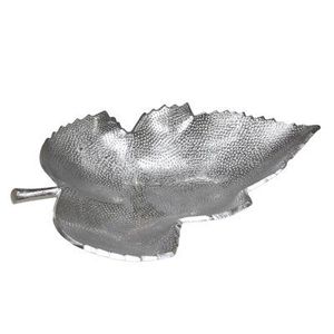 Admirable plateau en argent de style moderne à bas prix vente chaude en aluminium métal plateaux de service plateau de feuilles pour la décoration du dîner - Product Image 5