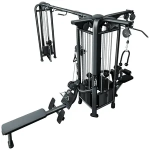 NOUVEAU Fitness FFB Black 5 Stack Multi Jungle Gym français - Product Image 1