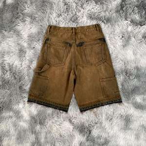 Short décontracté taille haute pour hommes, délavé à l'acide, fabricant de shorts cargo courts d'été pour hommes - Product Image 6