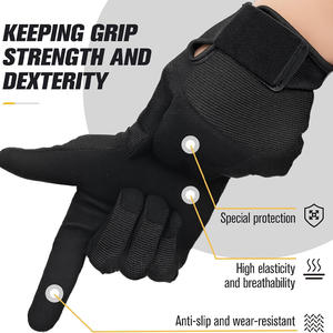 Custom Fit Security <b>Gloves</b> Durable Protective Safety <b>Gloves</b> With Printing Options For Service And Outdoor Work - Product Image 2