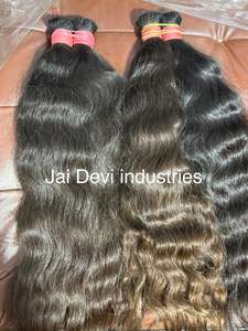 Extension de cheveux naturels indiens bruts à cuticule alignée, ondulés, ondulés, ondulés, ondulés et ondulés, extension de cheveux humains vierges - Product Image 6