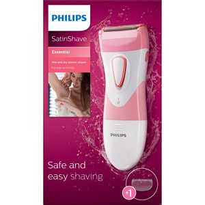 Rasoir électrique sans fil pour femme, utilisation humide et sèche, épilation féminine, rasoir à double lame simple, étanche IPX7 pour le visage et utilisation en camping-car - Product Image 2