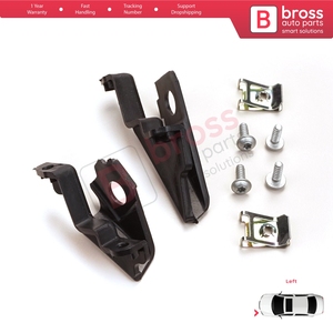 BHL559 Headlight Holder Mount Repair Bracket Tab Set Left Side for Polo MK5 6R 6C 61 2009-2016 6C0998225 - Product Image 2