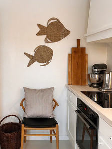 ทำด้วยมือจึงไม่ซ้ำกันเหมาะสำหรับพื้นที่นั่งเล่นห้องโถงหรือห้องนอนปลาธรรมชาติทำด้วยมือที่สวยงาม - Product Image 6