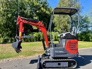 จัดส่งฟรี MX15R CFG รถขุดขนาดเล็ก15HP การควบคุมนักบิน36 "ใบมีดด้านหน้า16" ถังขุด EPA CE อนุมัติกรองไฮดรอลิก PLC - Product Image 2