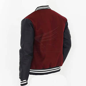 Veste d'hiver tendance de style universitaire, haute qualité, nouveau style, logo frontal, style streetwear, respirante, col mandarin, laine/coton - Product Image 4