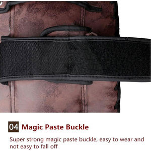 Protège-tibias spécial en PU souple, léger, imperméable, avec logo personnalisé, pour entraînement de boxe et de fitness MMA thaïlandais - Product Image 6