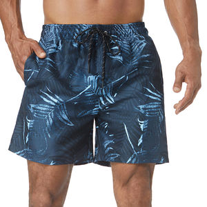 Vêtements de sport pour hommes Short de bain imprimé double couche Confort Ceinture élastique Short Streetwear - Product Image 5