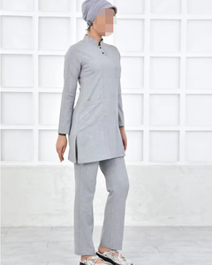 2025, conjunto de uniforme médico para mujer, conjunto de Top y pantalón, conjuntos de uniformes, ropa de trabajo de manga larga, uso de pantalones estilo Jogger, conjuntos de uniformes - Product Image 3