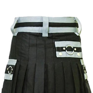 Kilts utilitaires écossais traditionnels écossais de haute qualité pour hommes prix de gros Logo personnalisé kilts utilitaires écossais en coton pour hommes - Product Image 6