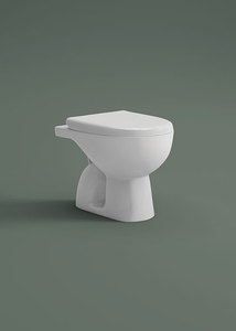 2005 One Piece Closet Wash Flushing S-Trap Wall Dist 225mm L700 W375 H675mm Worldwave International Última colección Baño - Product Image 3