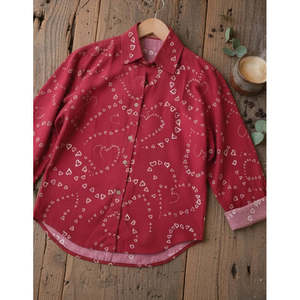 Camisa de Franela con Estampado Floral para Mujer Hearthrob, 26 Pulgadas de Largo, Acabado Suave Cepillado, Estilo Informal para Uso Diario - Product Image 4