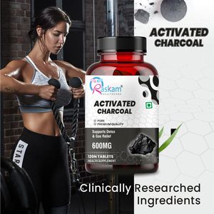 Proveedor directo de fábrica Raskam suplementos de hierbas de carbón activado para adultos estimula el sistema inmunológico y limpia el hígado - Product Image 5