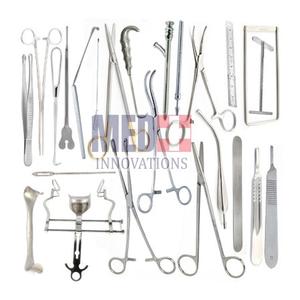 Juego de instrumentos de Pieloplastia y ureteroplastia reutilizables de acero inoxidable por Med Innovation - Product Image 2