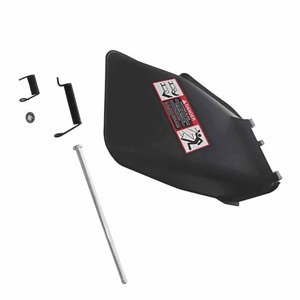La cubierta del conducto se adapta a la cubierta del cortacésped 42 reemplaza la pieza No GY20647 con hardware - Product Image 1