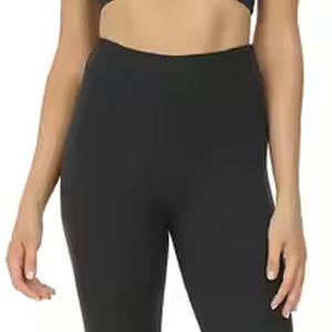 Women's High Waist Eco-Friendly Gym Fitness Yoga <b>Leggings</b> Custom Logo Workout Pants With Pocket - Product Image 6