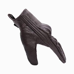 Guantes de Motocicleta de Piel de Cabra de la Mejor Calidad, Pantalla Táctil Completa, Protección de Nudillos de PVC Duro, Guantes de Motociclismo - Product Image 2