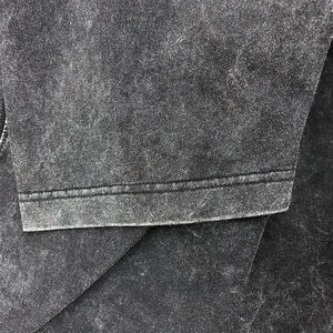 T-shirt Homme Oversize Uni à Manches Courtes en Coton 220 g/m² Imprimé Sérigraphié Respirant Écologique Décontracté - Product Image 6