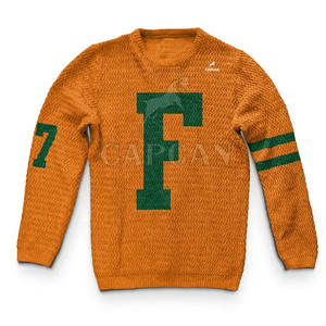 Sudadera de Jersey de manga larga con relieve en 3D de color personalizado para hombre, ropa de invierno con cuello redondo, logotipo personalizado, teñido liso - Product Image 1