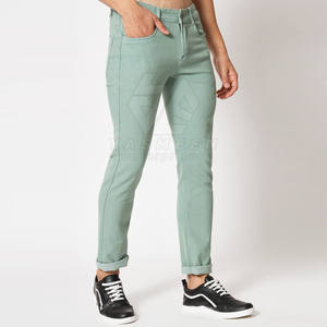 Pantalones Vaqueros de Pana Rectos Casuales para Hombre, 100% Algodón, de Invierno, Secado Rápido, Ligeros, Transpirables, Diseño Sólido, Talla Mediana - Product Image 4