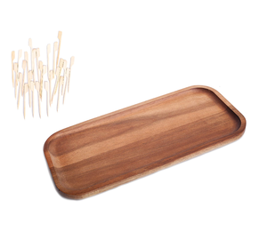 Assiette à dessert en bois fruits secs plateau de fruits conception supérieure fournitures d'hôtel plateaux de service produits de conception personnalisée - Product Image 1