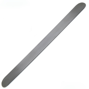 Depresor de lengua plano en forma de L de acero inoxidable, instrumento médico, guía de luz de hoja dentada Manual, depresor de lengua de tendencia superior - Product Image 1