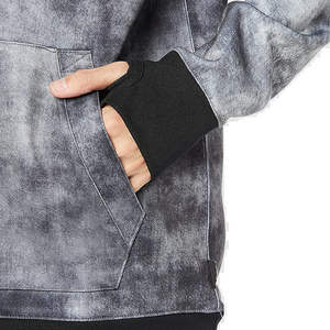 Sweats à capuche d'hiver surdimensionnés pour hommes, logo personnalisé, polaire, teinture intégrale, 100% polyester, coupe-vent, écologique, sublimation, impression 3D - Product Image 5