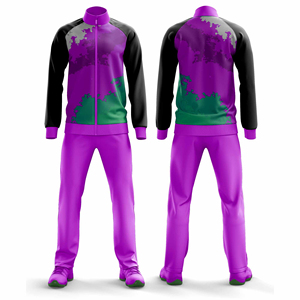 Vêtements de sport décontractés sur mesure en gros 2026, ensemble de survêtement, veste et pantalon, hommes, femmes, jeunes, vêtements d'équipe, tenue d'entraînement - Product Image 4