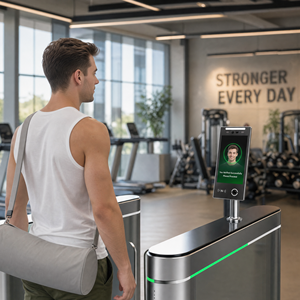 FCV4905 Enterprise Fitness Time Clock: סורק זיהוי פנים בגודל 8 אינץ' עם התאמה אישית של קוד נמוך ב-Javascript - Product Image 4