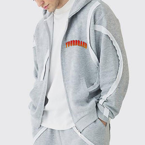 Sweat à capuche personnalisé ODM OEM 100% coton molletonné, écologique et respirant, pour homme, automne 2025-2026 - Product Image 4