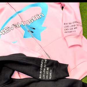 Sweat à capuche d'hiver pour homme en molleton de coton français avec fermeture éclair intégrale, broderie appliquée, coupe ample, personnalisable en gros - Streetwear écologique - Product Image 3