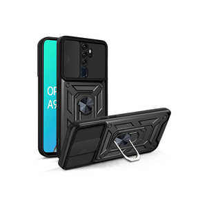 Funda Magnética con Soporte para Teléfono Oppo A5 2020 Vega, con Protección Deslizante para la Lente de la Cámara, Antihuellas, Antigolpes, Modelo A3S - Product Image 1