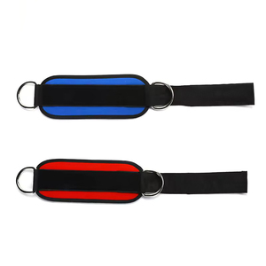 Good Quality Custom Logo Gym Cable Machine <b>Work</b> Out <b>Belt</b> Neoprene Material Ankle Straps Durable Adjustable Non-Slip Hot Sale - Product Image 5