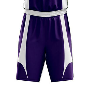 Nouvel arrivage d'uniforme de basket-ball à col en V Ensemble de sport avec logo personnalisé de meilleure qualité Uniforme de basket-ball imprimé - Product Image 5