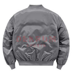 2026 Custom <b>Men's</b> And Women,<b>s</b> Stylish Stand Collar Bomber <b>Jacket</b> for Winter Plain Design with OEM Service - Product Image 2