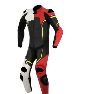 Combinaison de course moto pour homme, été, coupe-vent, respirante, personnalisée OEM, % polyester, vêtements de motard professionnels avec logo personnalisé - Product Image 1