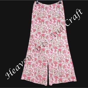 Pantalon large en coton pour femmes, nouvelle taille ample, sarouel, pantalon décontracté fait main, pantalon taille haute, disponible dans toutes les tailles - Product Image 2