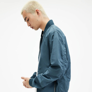 OEM Custom Manufacturer Hot Selling <b>Slim</b> <b>Fit</b> Nylon Polyester Bomber <b>Jacket</b> Men Outerwear Clothing Bomber <b>Jackets</b> Wholesale - Product Image 5