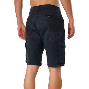 Nouveau Style Custom Made Hommes Cargo Shorts Couleur Unie Hommes Cargo Shorts À Vendre Made In Pakistan Hommes Cargo Shorts - Product Image 2