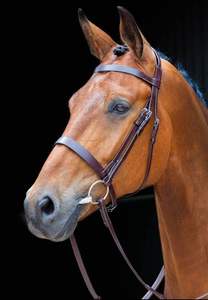 Bridle หนังแท้ คุณภาพสูง 2019 หนังม้า Bridle คุณภาพสูงหนังม้า Snaffle Bridle - Product Image 3