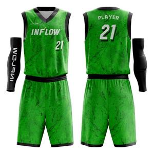 Uniforme de baloncesto reversible personalizado para hombre, Conjunto de camiseta de baloncesto, ropa de baloncesto, malla de sublimación, camiseta de baloncesto en blanco - Product Image 1