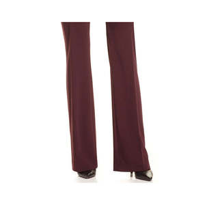 Pantalones Alfani de mujer, corte curvo, efecto adelgazante, corte bootcut, cintura alta, tallas regulares y largas, talla 4, color vino, con función antiarrugas - Product Image 3