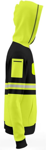 Sudadera con capucha Hi Vis personalizada de calidad superior, trabajo de seguridad reflectante, precio barato, el mejor diseño, ropa de trabajo de tendencia, sudaderas con capucha Hi Vis duraderas - Product Image 4