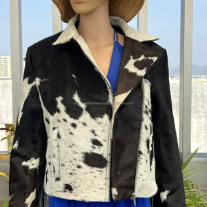 2026 chaqueta de cuero de piel de vaca Premium hecha a medida de tendencia superior para hombres High Street Vintage estilo occidental para hombres y mujeres - Product Image 3