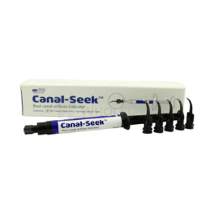 MEDICLUS Canal Seek, Jeringa Indicadora de Orificios y Grietas del Canal Radicular de 3 ml para Limpieza y Relleno Dental - Product Image 1